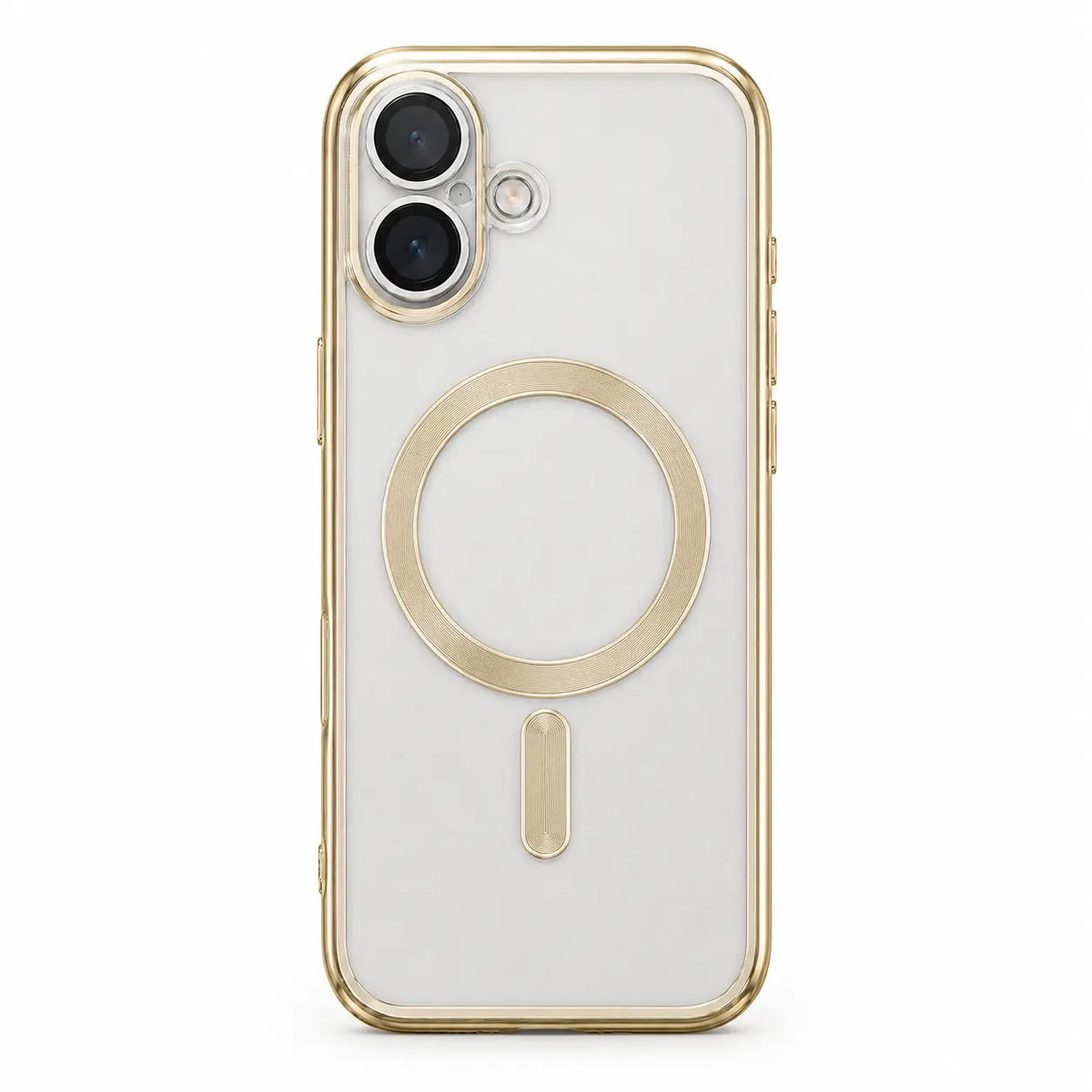 Slim transparent iPhone cover with lightweight protective design
