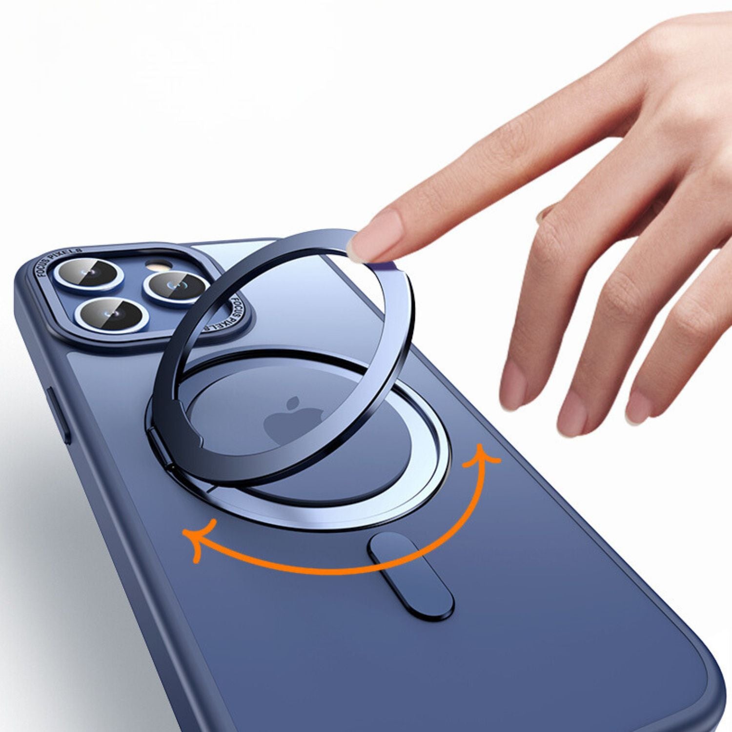 Magnetic Case with Kickstand for iPhone