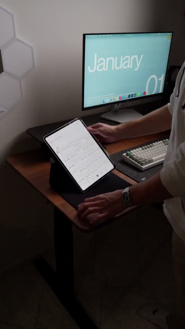 PivotCase 360-degree iPad stand case — slim and travel-ready