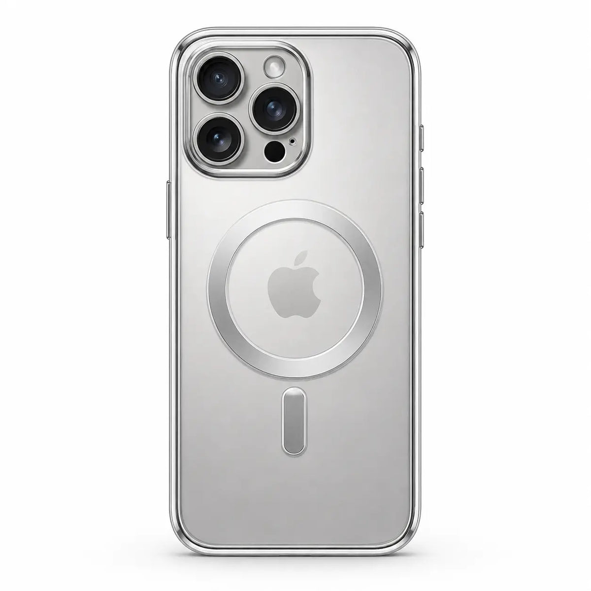 Clear shock resistant iPhone case designed for daily drop protection
